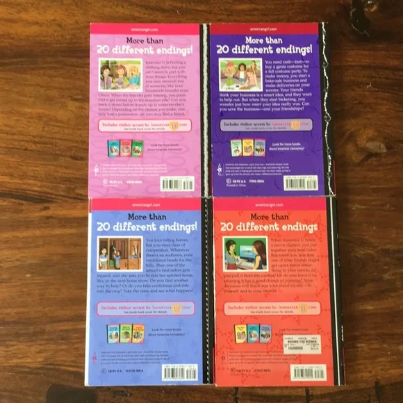 American Girl (Set of 4) Innerstar University Story Books w/ alternate endings - Picture 2 of 12